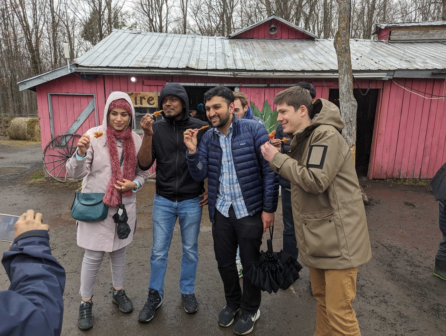 Sugar Shack visit 2024 - Traditional Quebec treat