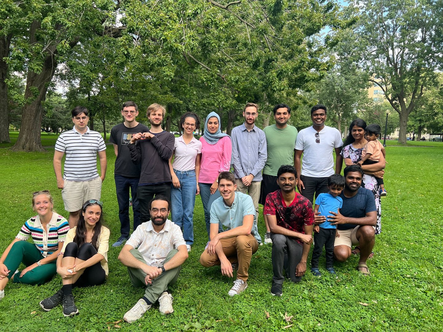 Lab BBQ 2024 - Team bonding over food
