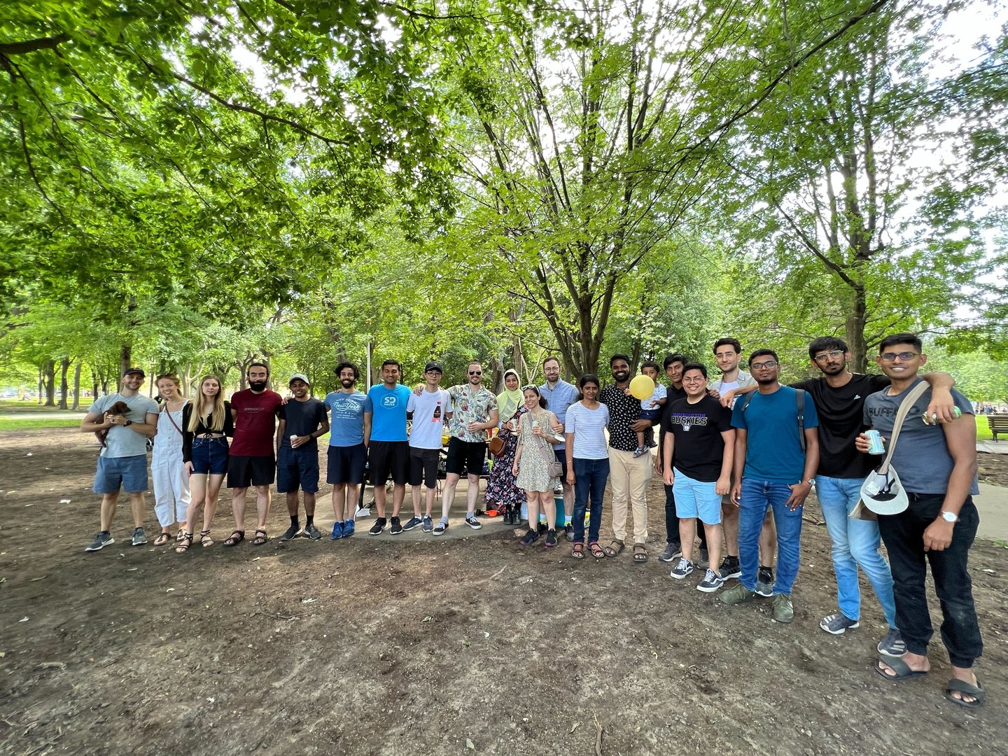 Lab BBQ 2022 - Summer fun with the team